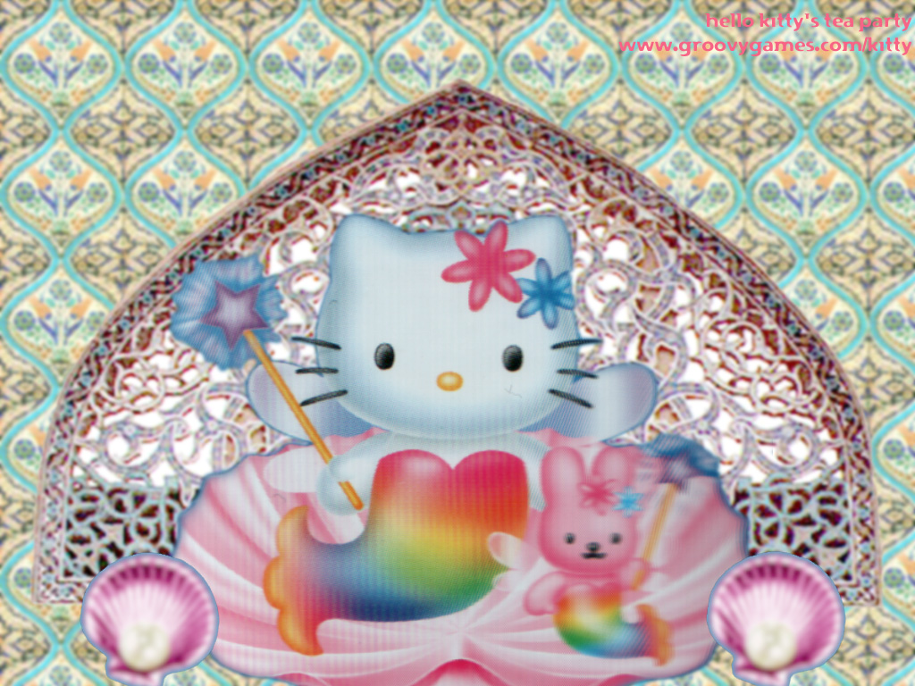 Hello Kitty Mermaid Birthday - HD Wallpaper 