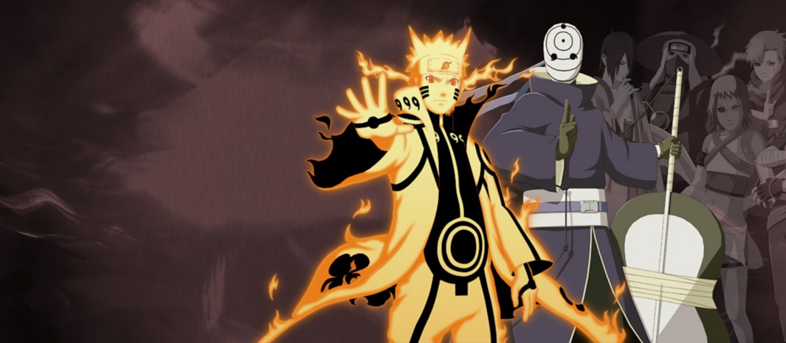 Wallpaper Android Anime Naruto Keren - Naruto Vs Tobi - HD Wallpaper 