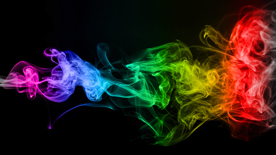 Smoke, Colors, Wallpaper - Imagenes De Fuego De Colores - HD Wallpaper 