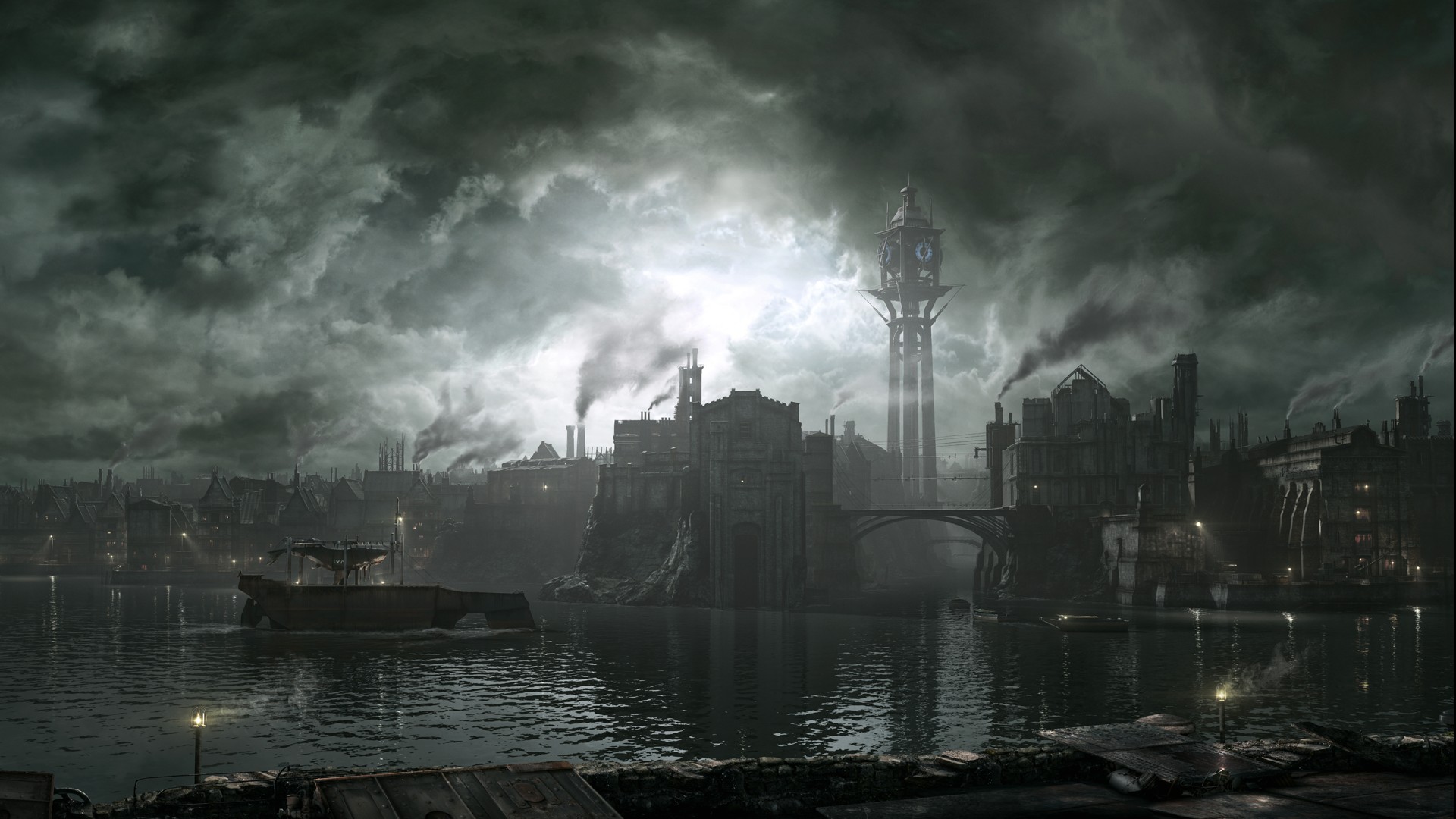 Dishonored Dunwall - HD Wallpaper 
