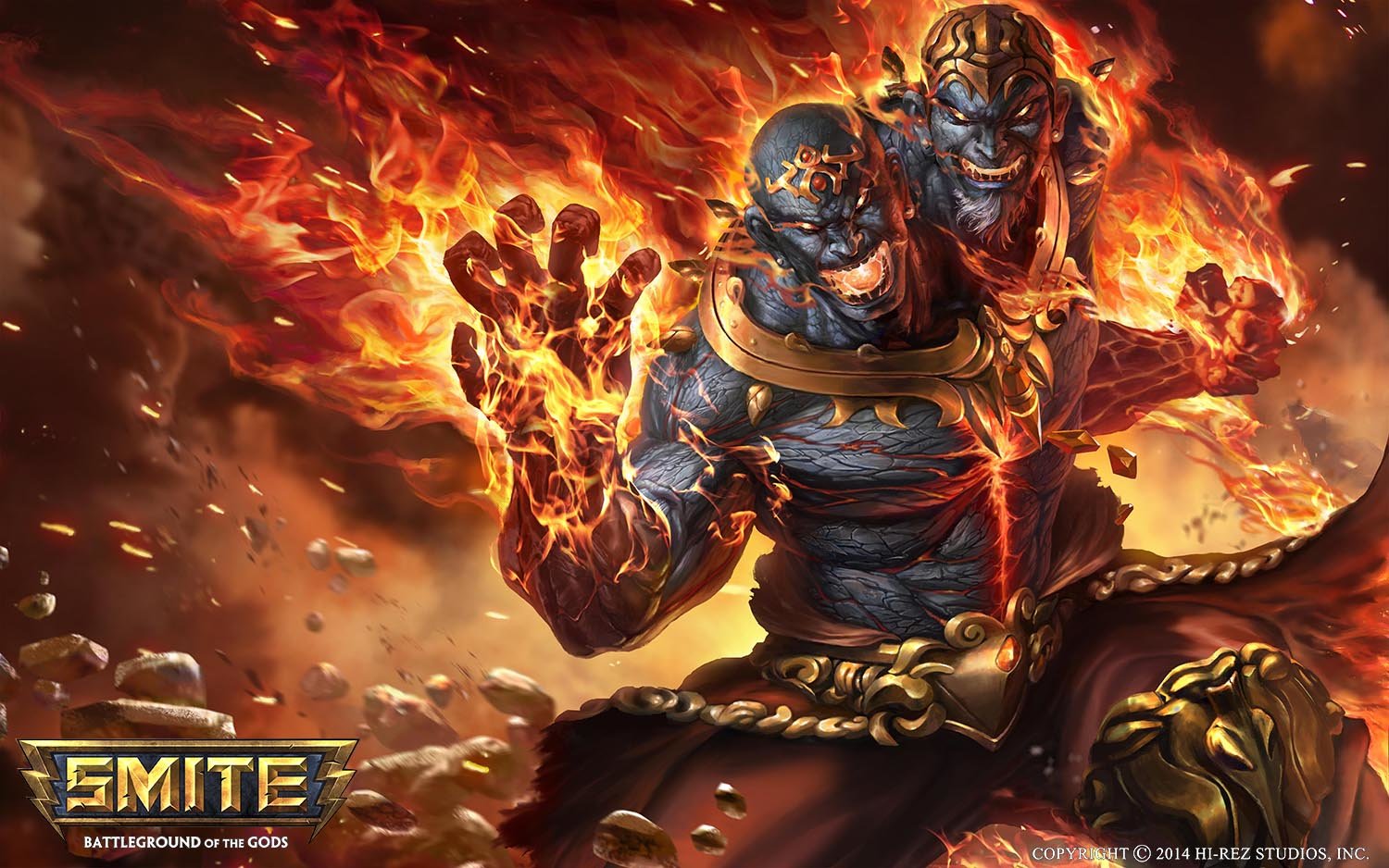 Smite Wallpaper - Smite Agni - HD Wallpaper 