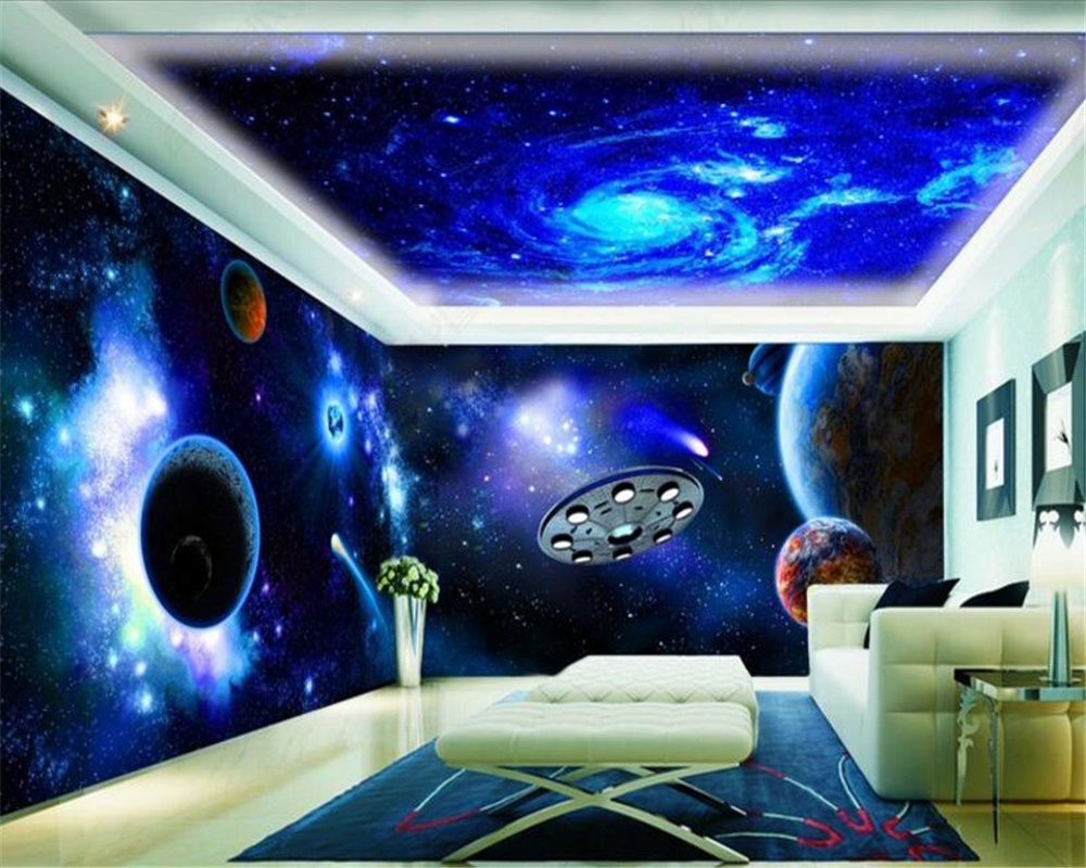 Pintar El Universo En La Pared - HD Wallpaper 