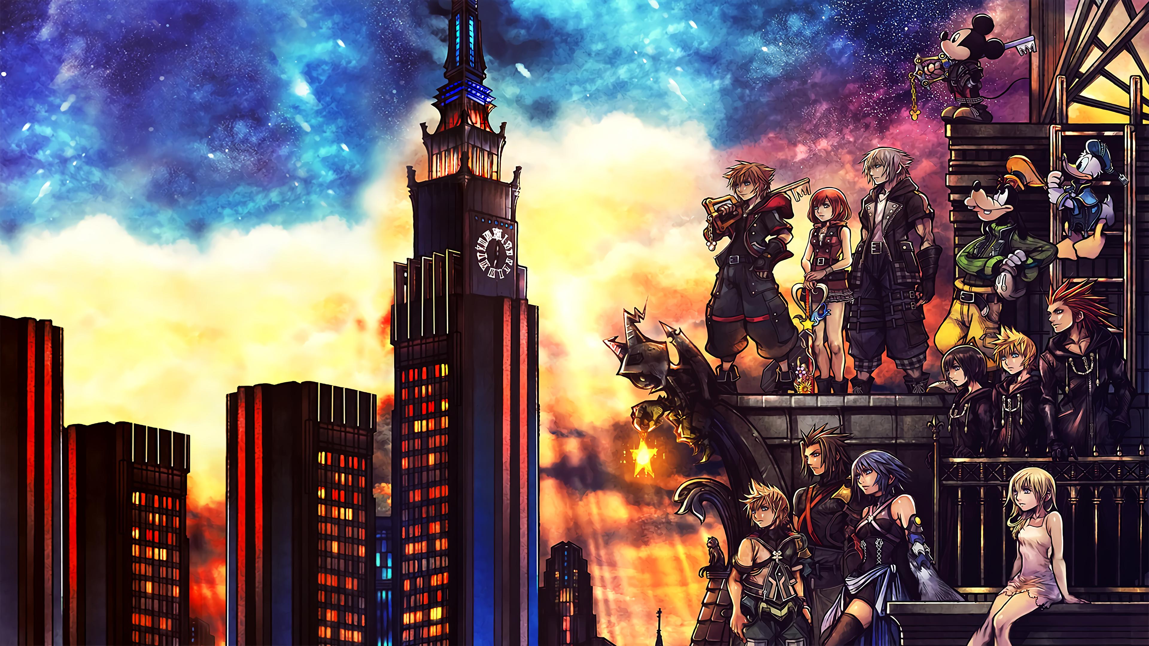 Kingdom Hearts 3 Cover - HD Wallpaper 
