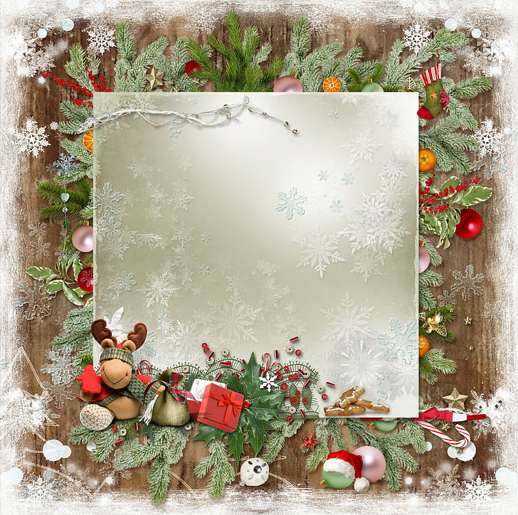 Green And Red Christmas Theme Boarder, Decoration, - HD Wallpaper 