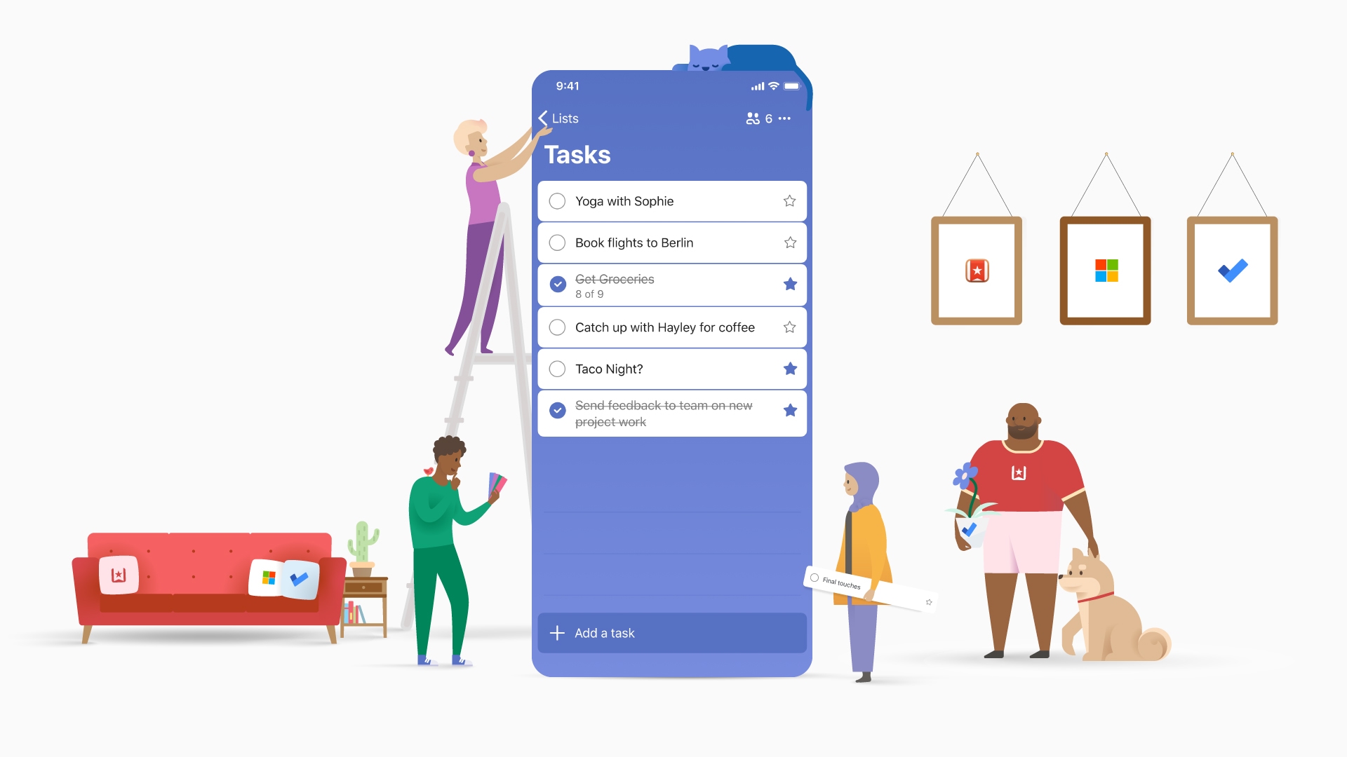 Wunderlist App - HD Wallpaper 