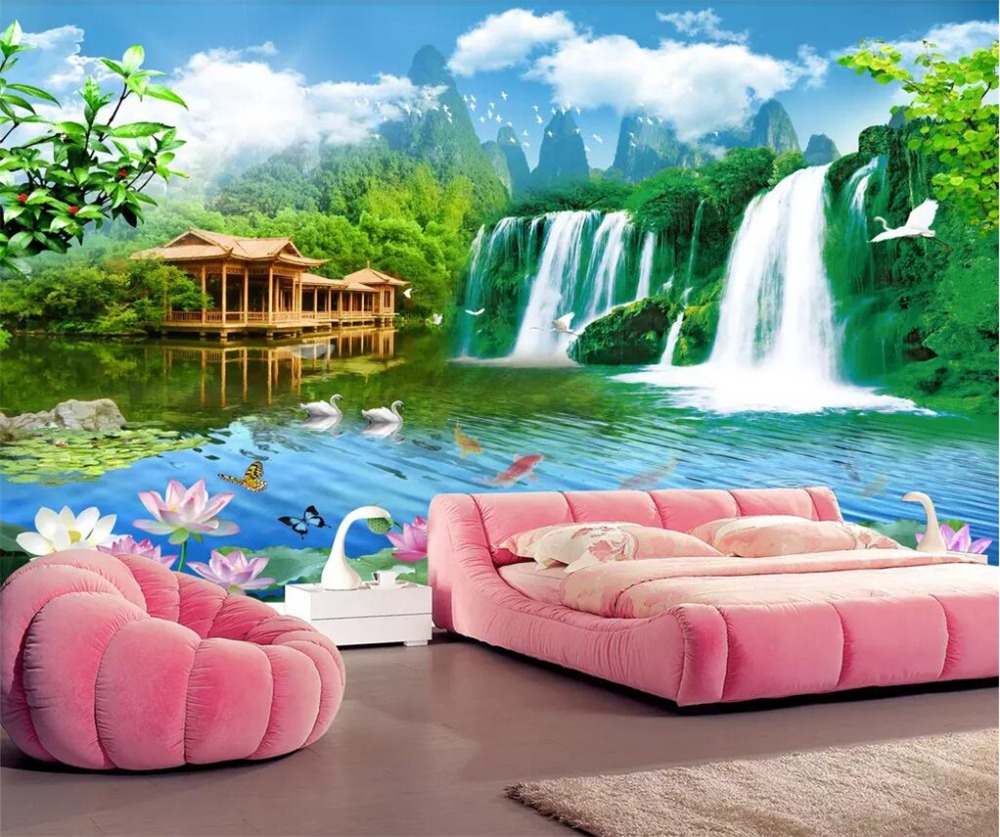 Water Falls - HD Wallpaper 