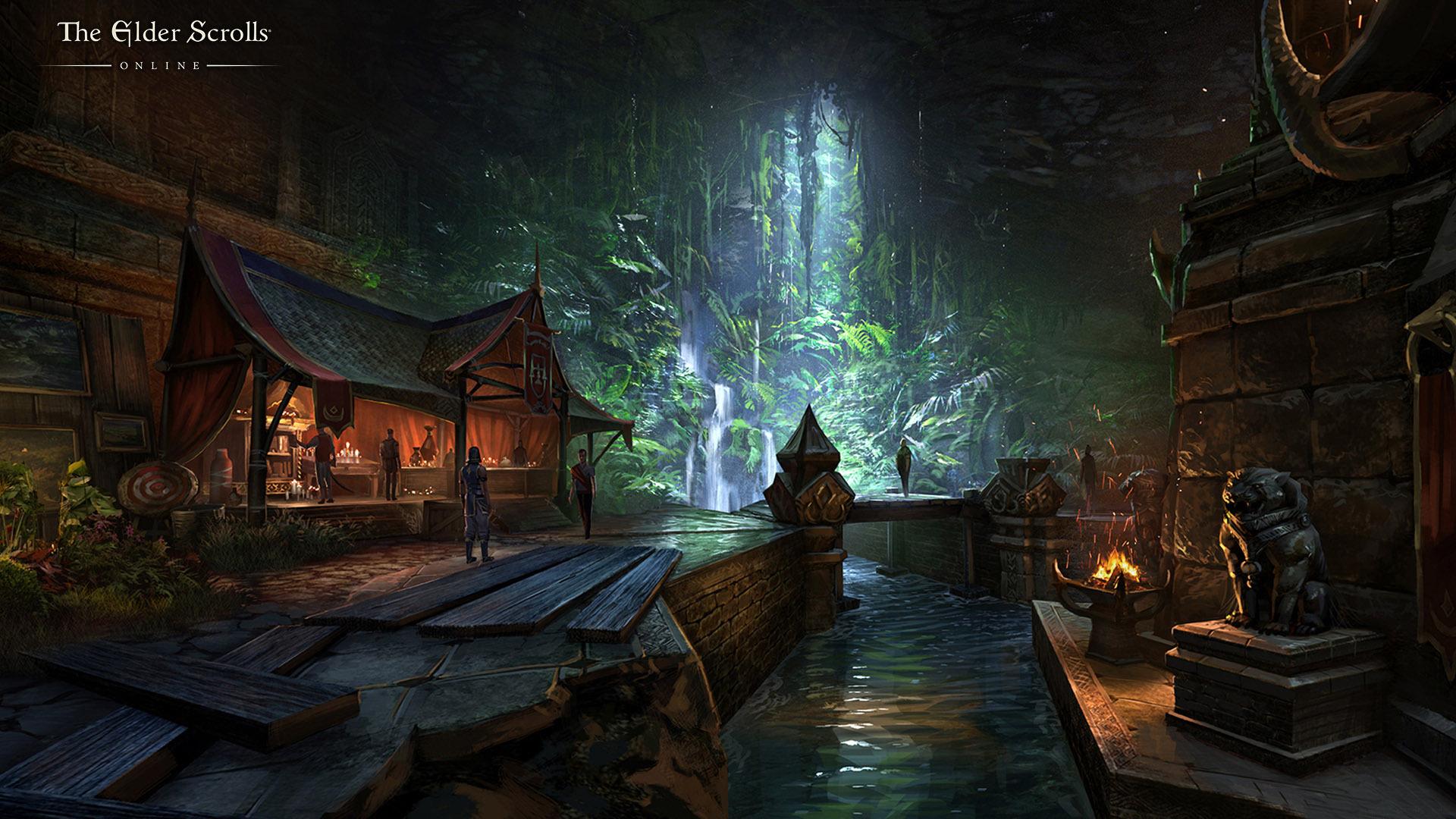 Hd The Elder Scrolls Online River Wallpaper - Jeremy Fenske Elder Scrolls Concept - HD Wallpaper 