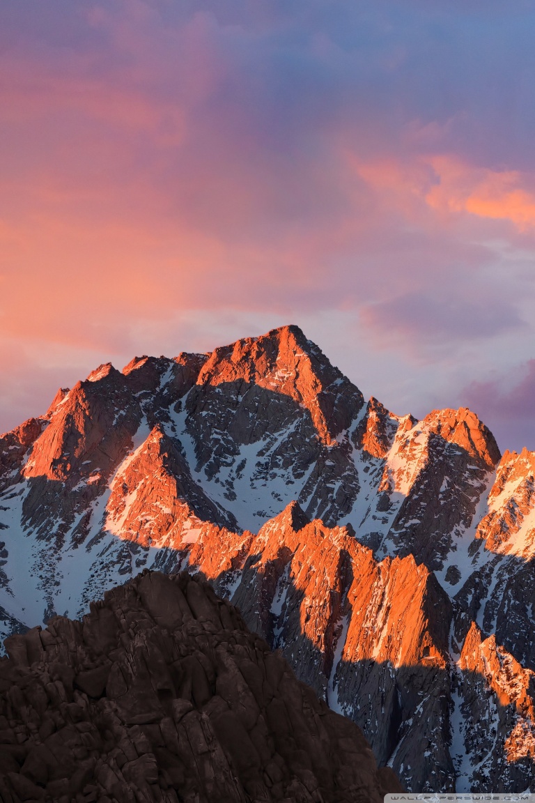 Apple Ipad Wallpaper Mountains - HD Wallpaper 