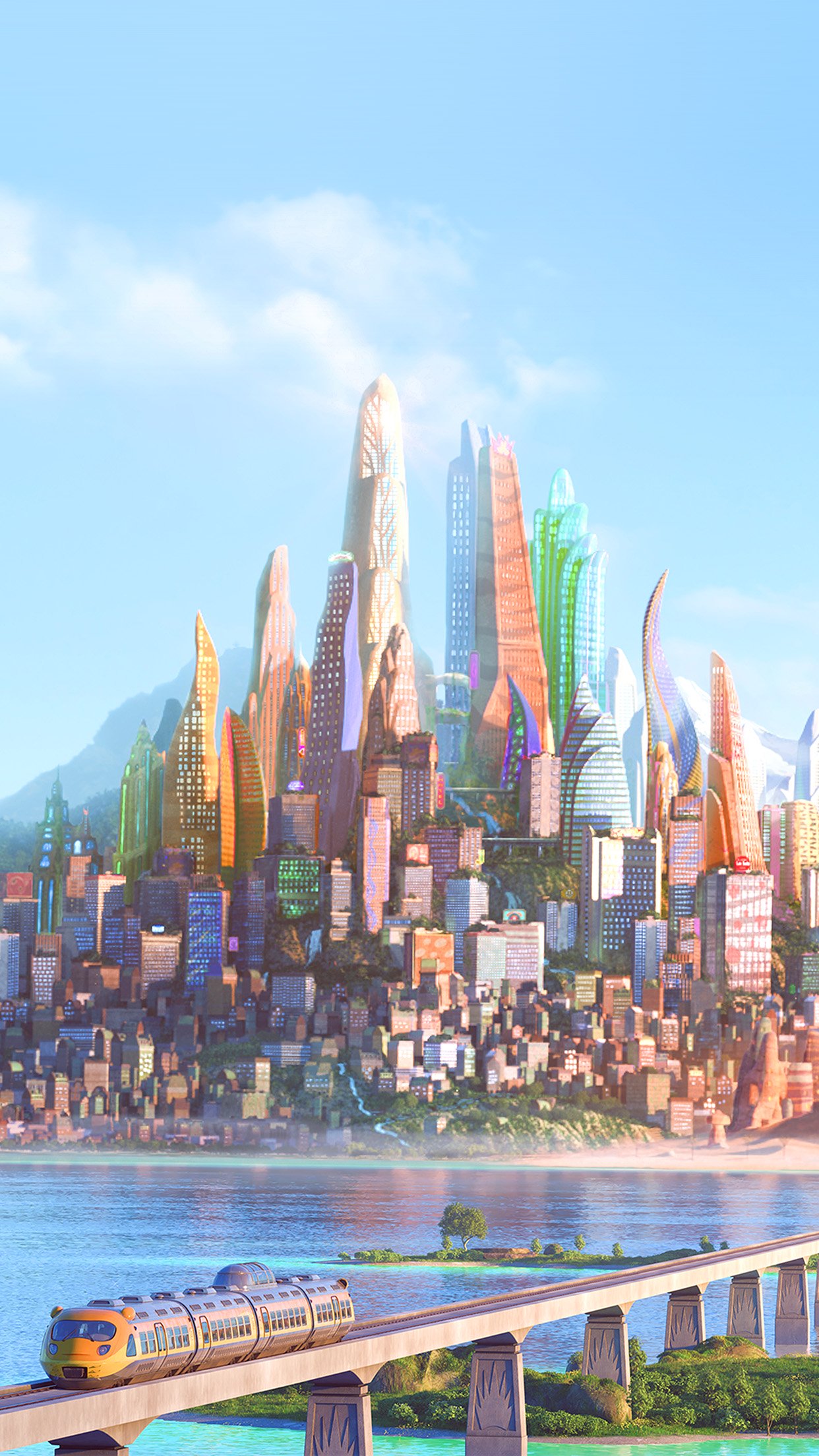 Zootopia City - HD Wallpaper 