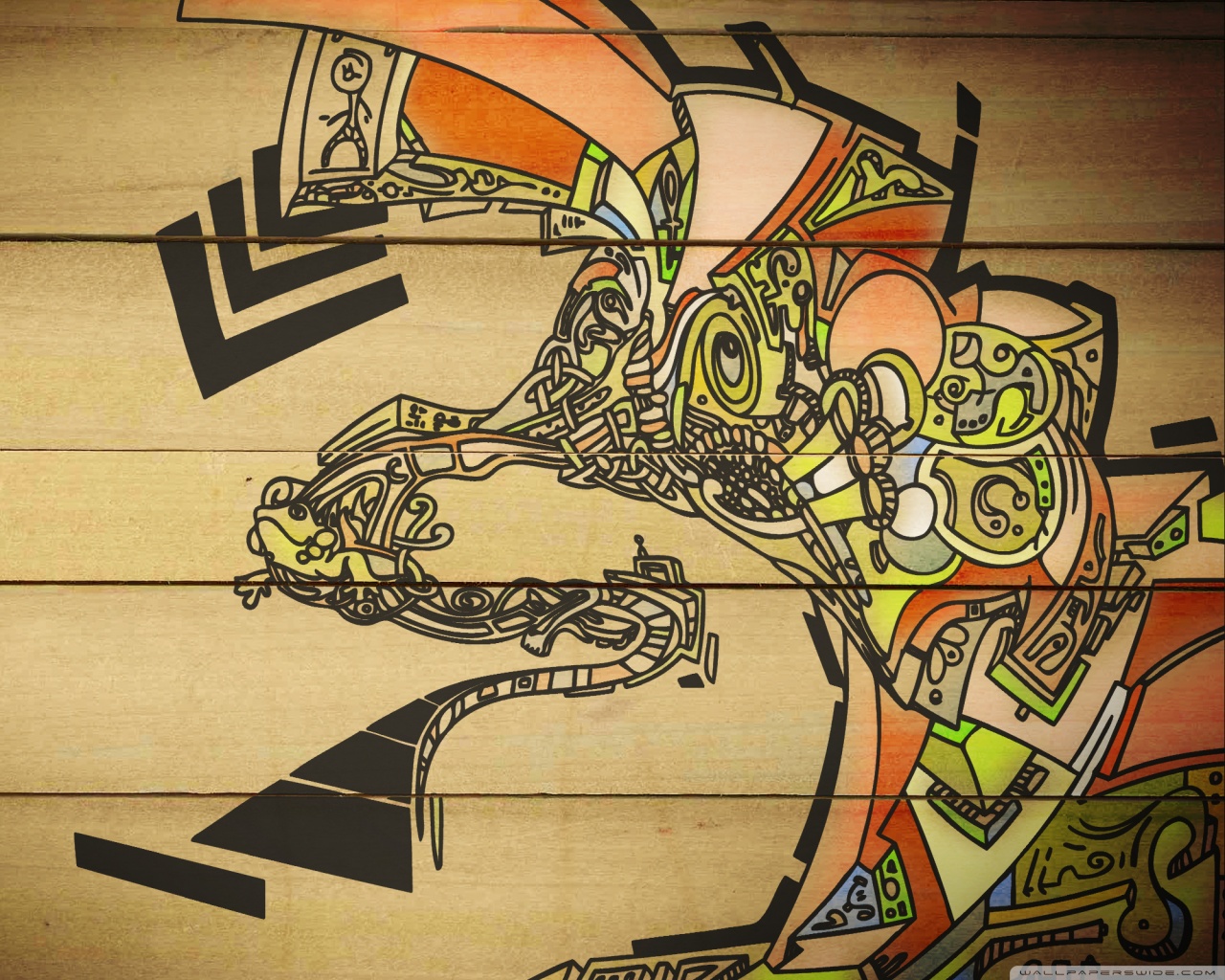 Wood Graffiti Wallpaper Hd - HD Wallpaper 
