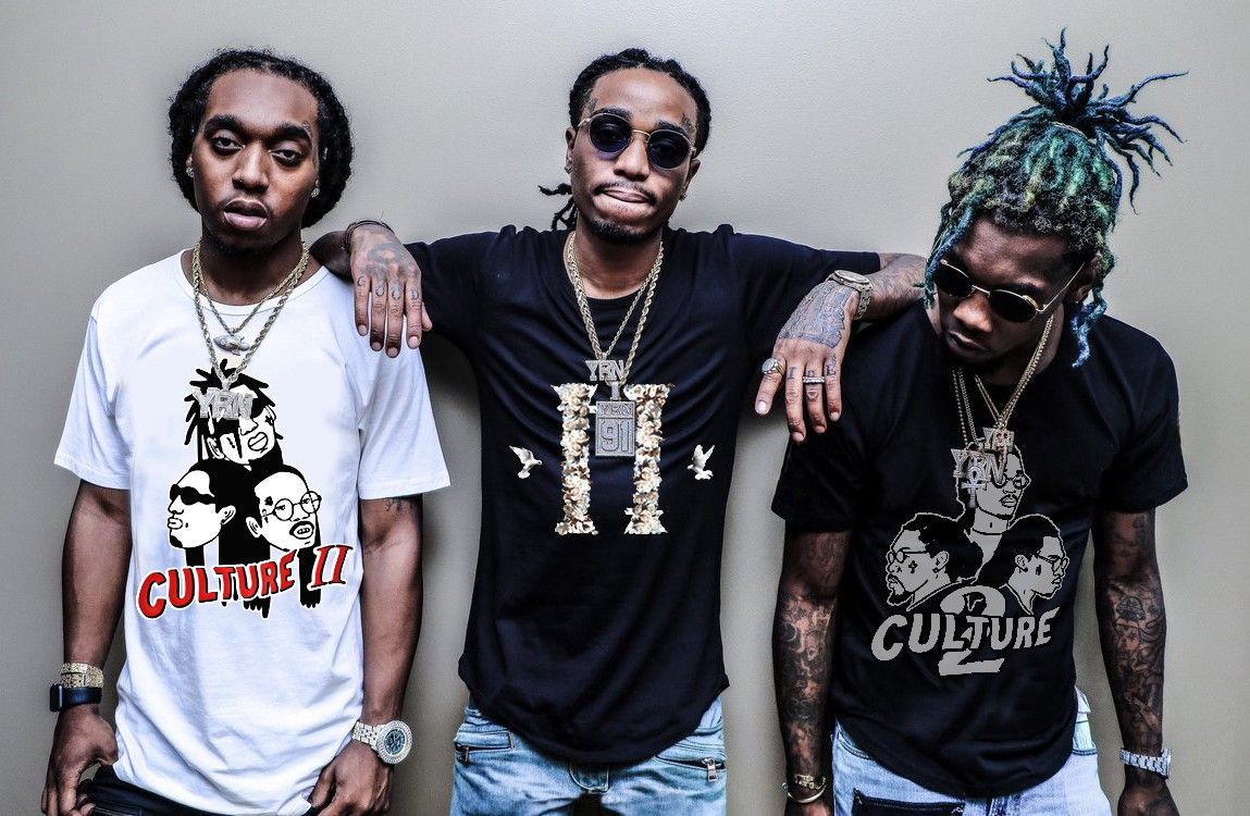 Migos Culture 2 Official Hot Apparel 2018 March For - Drake Migos Travis Scott - HD Wallpaper 