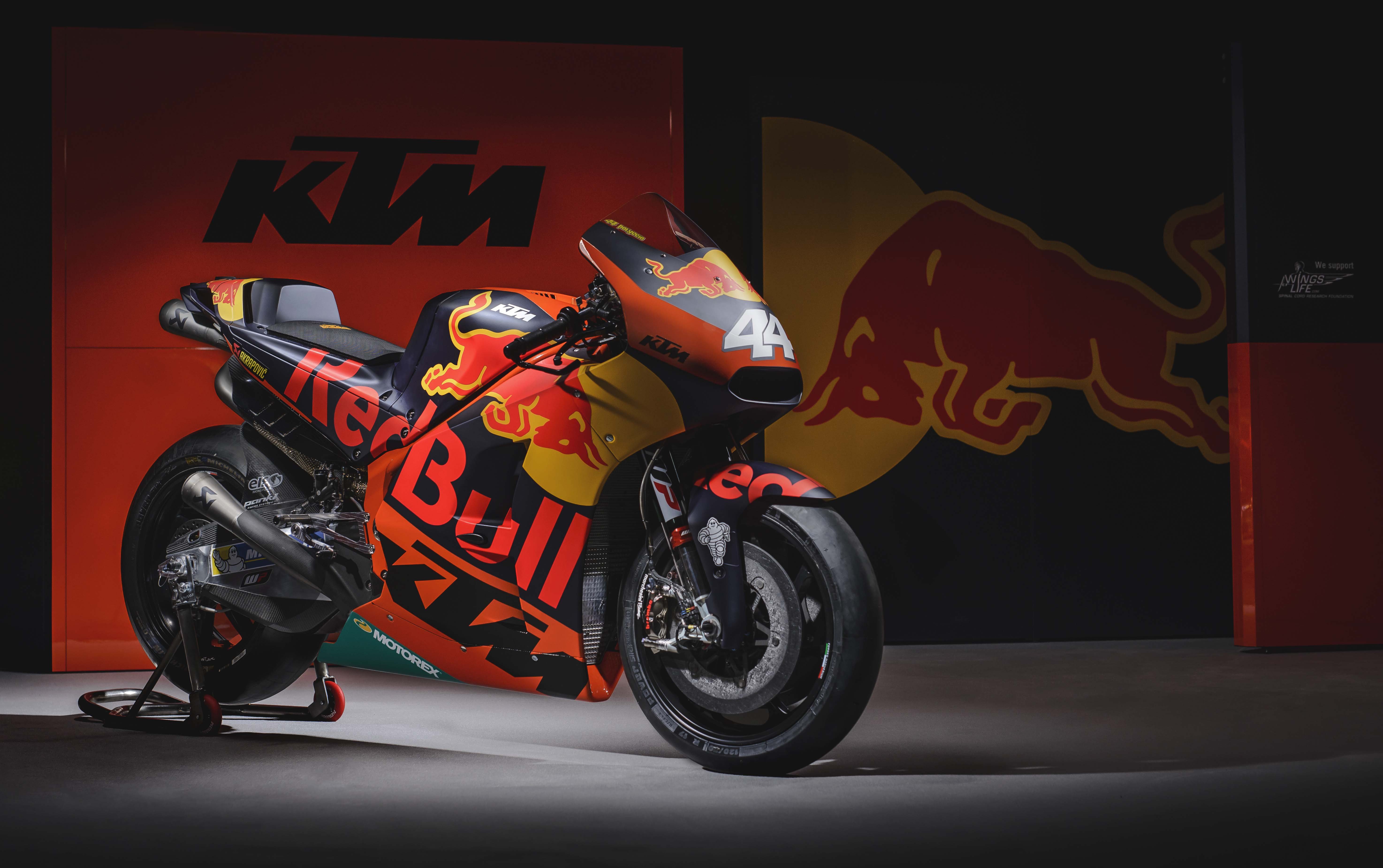 Red Bull Ktm Motogp 56x3702 Wallpaper Teahub Io