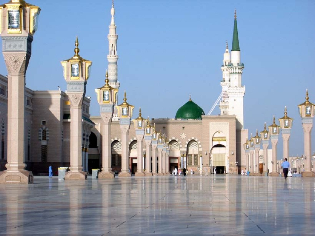 Masj#nabawi Wallpapers - Best Pic Of Madina - HD Wallpaper 