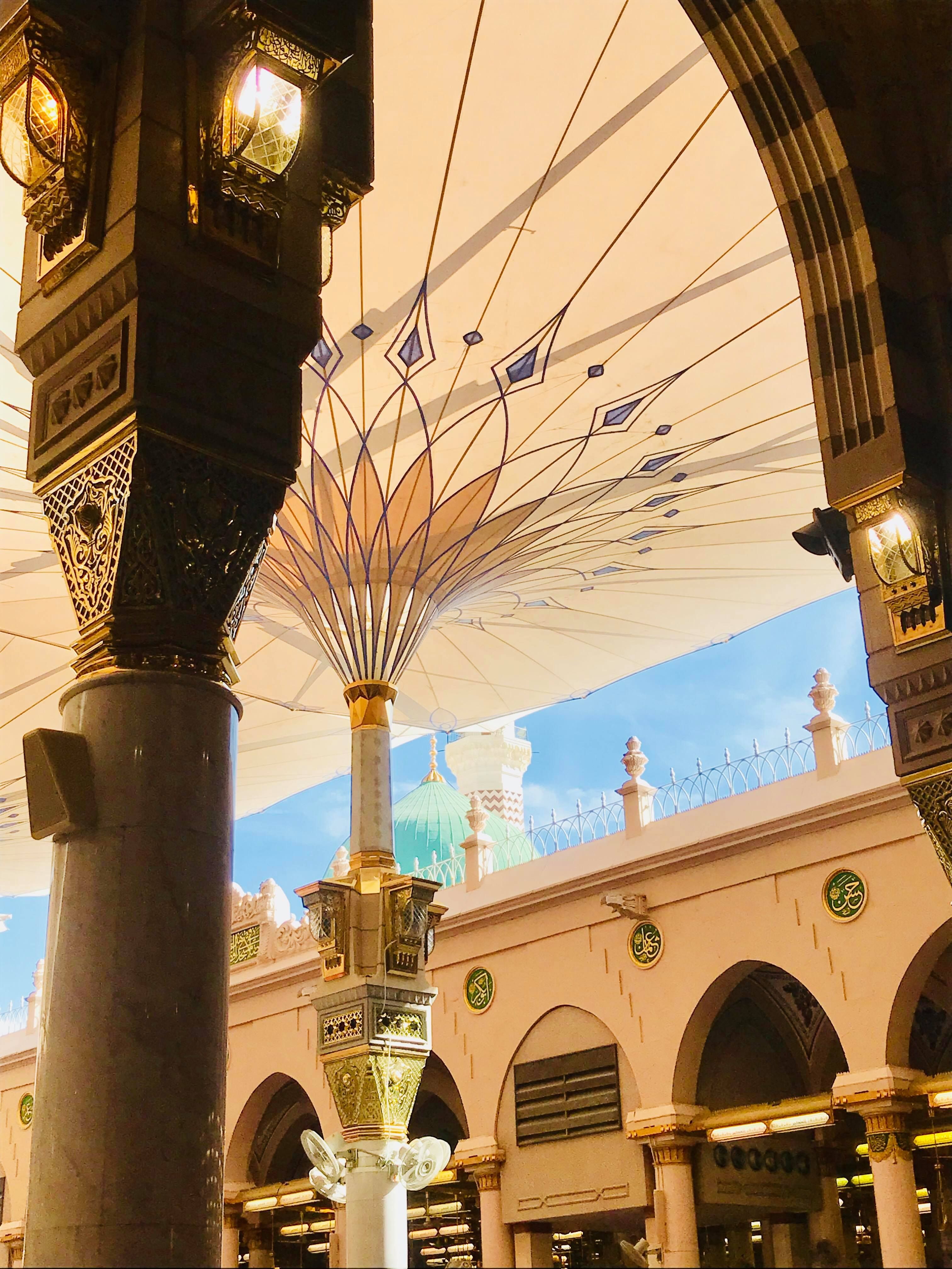 Masjid Nabawi Aesthetic - HD Wallpaper 