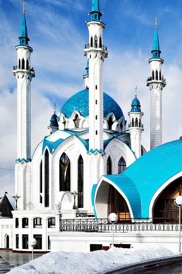 Kazan Kremlin, Qolsharif Mosque - HD Wallpaper 