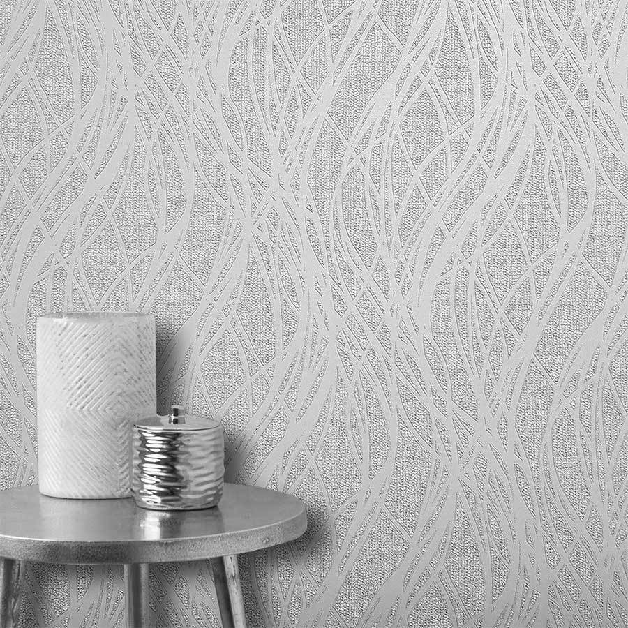 Fine Décor Fd42283 Quarz Fractal Tapete Kupfer - HD Wallpaper 