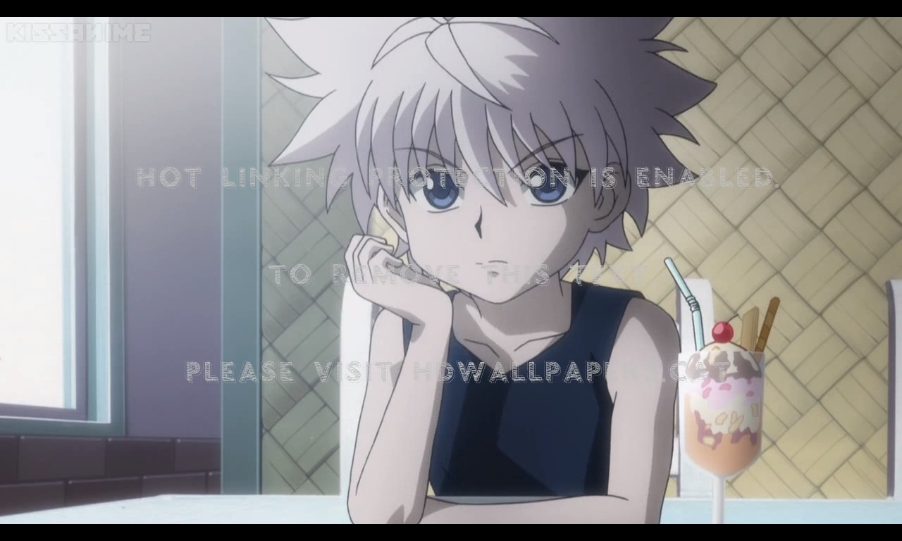 Killua Zoldyck Lovely Male Nice Sundae X - Hunter X Hunter Scenes - HD Wallpaper 