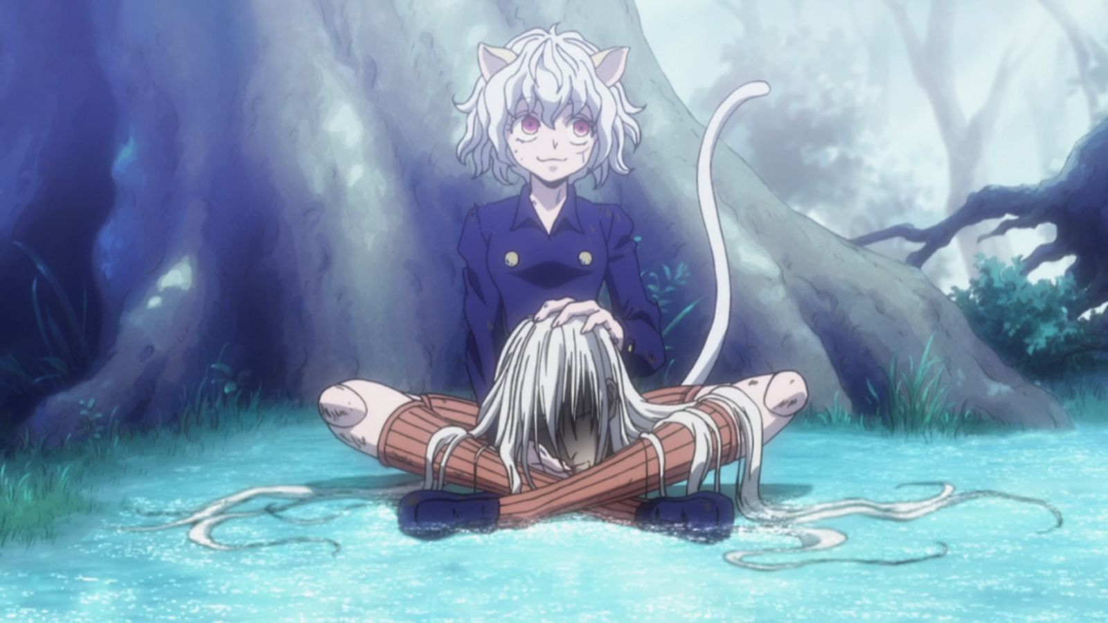 Hunter X Hunter 99 Desktop Background - Pitou With Kites Head - HD Wallpaper 