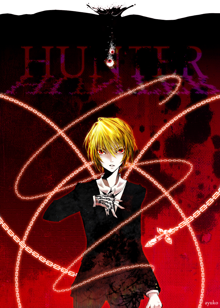 Hunter X Hunter Kurapika Red Eye - HD Wallpaper 