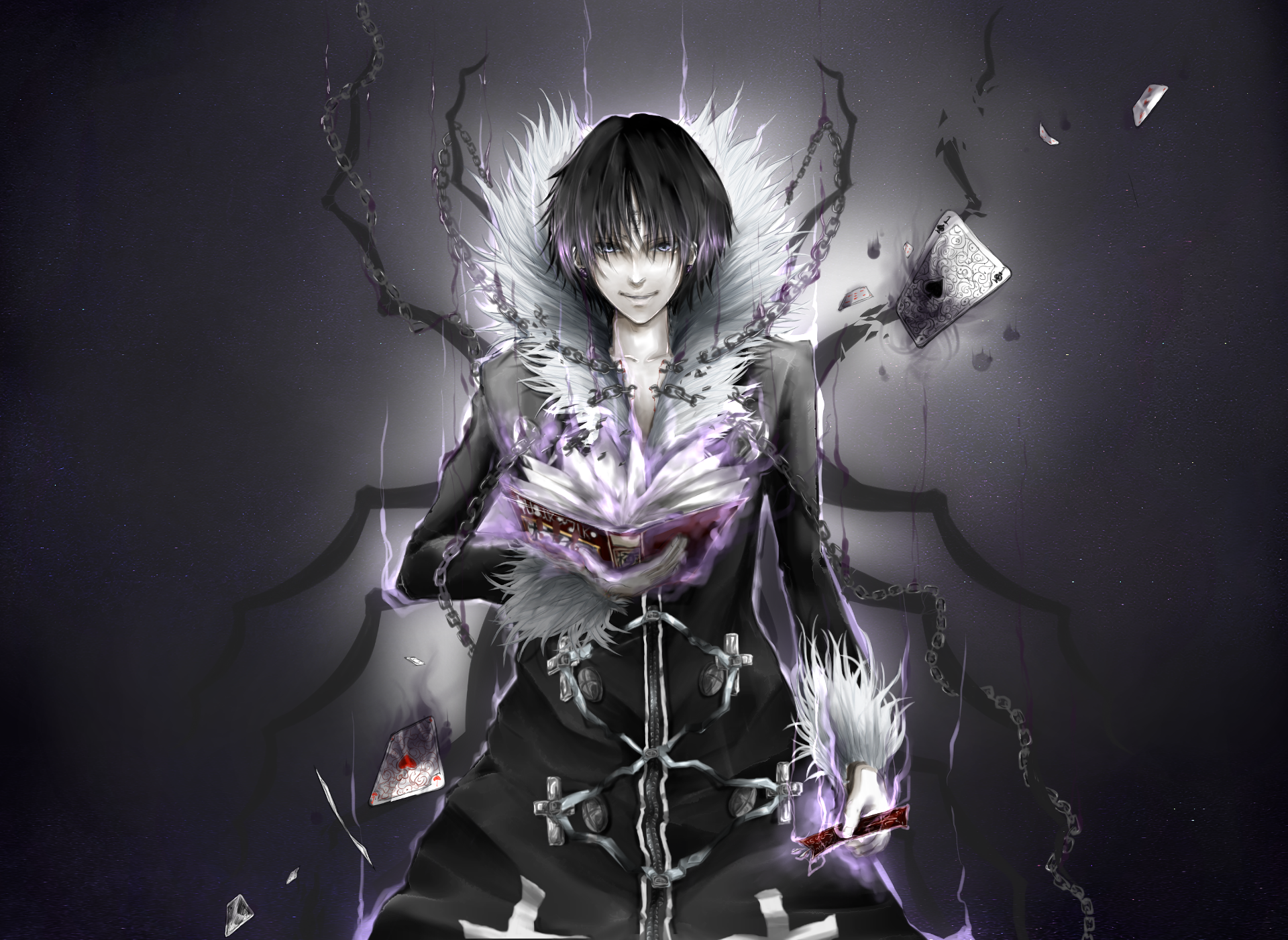 Chrollo Lucifer Hunter X Hunter 2011 Hd Wallpaper 1600×900 - HD Wallpaper 