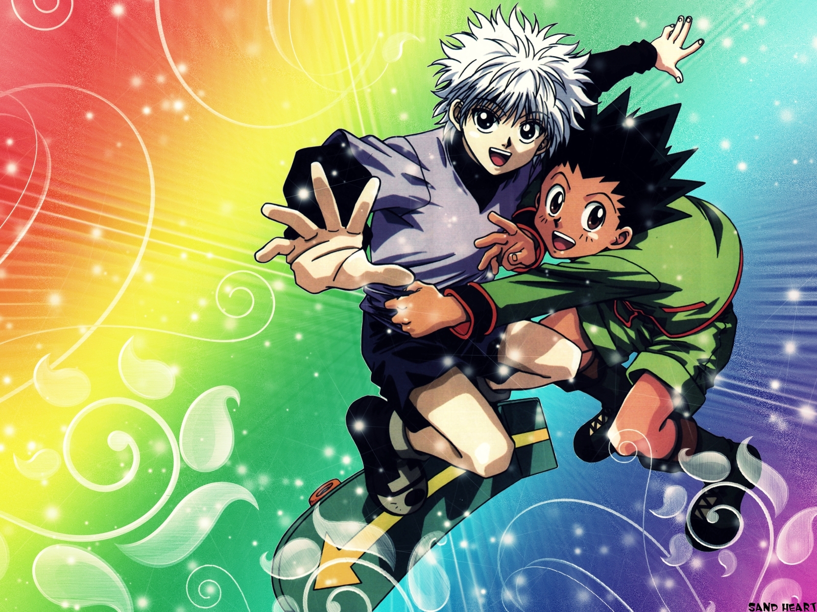 Killua And Gon - Hunter X Hunter Wallpaper Download - HD Wallpaper 