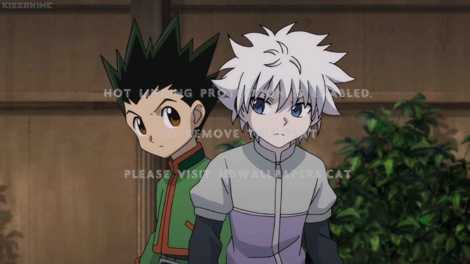 Gon / Killua Green Hair Spiky Hxh Anime Boy - Killua Zoldyck - HD Wallpaper 