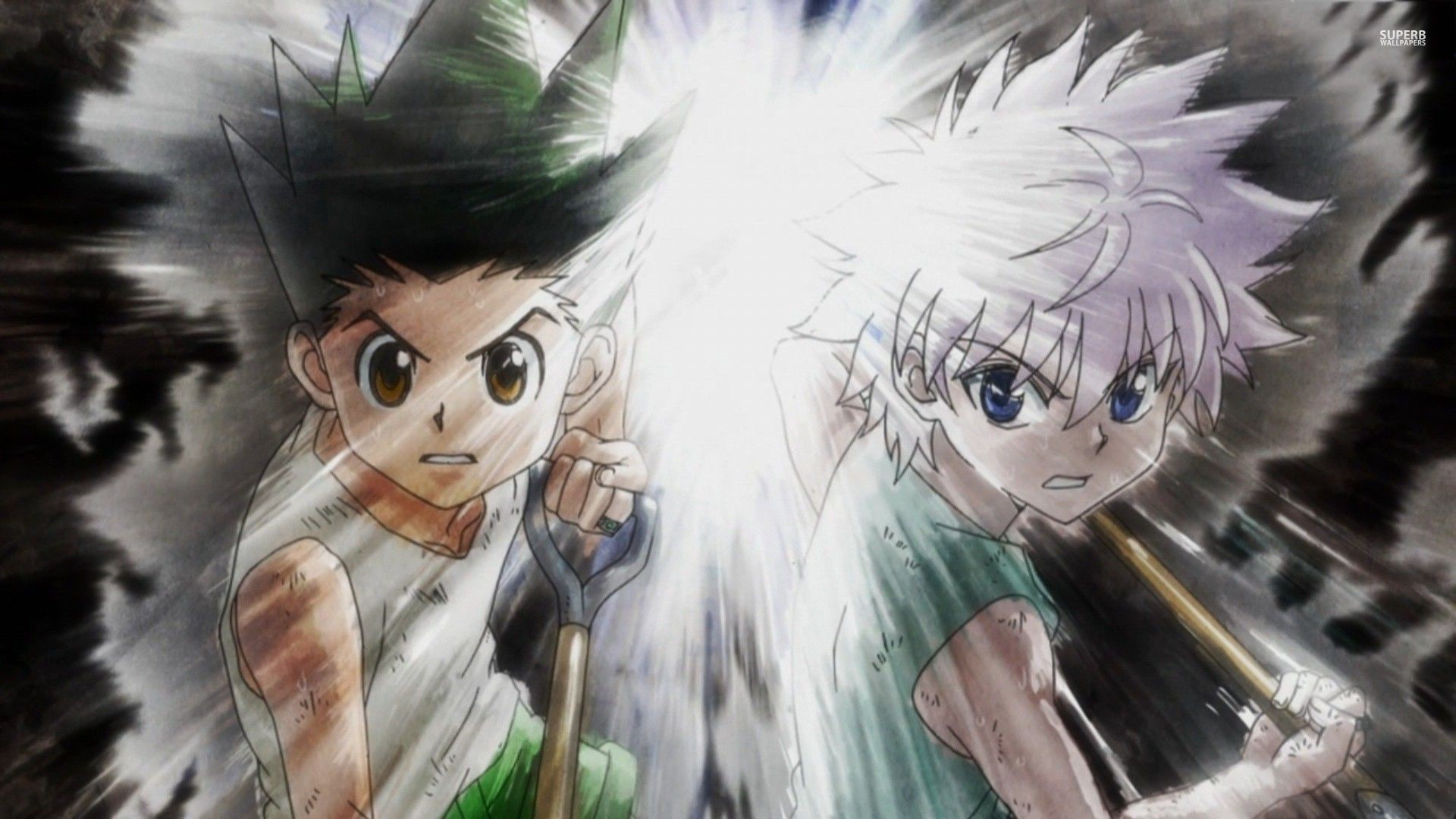 Hunter X Hunter Gon Killua Wallpaper Hd - HD Wallpaper 