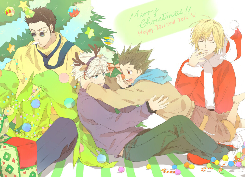 Hunter X Hunter Christmas - 1000x723 Wallpaper - teahub.io
