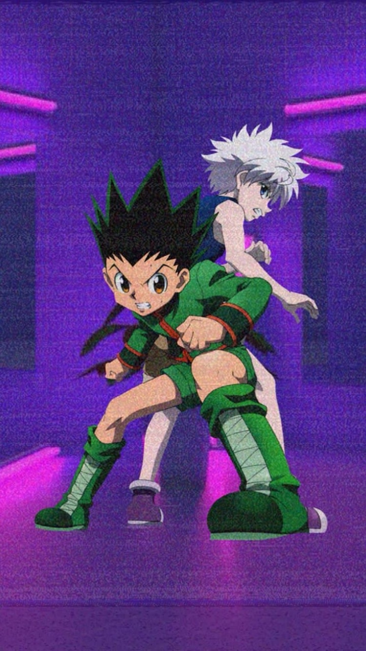 Hxh Manga And Gon Freecss Killua Gon Wallpaper Aesthetic 7x1280 Wallpaper Teahub Io