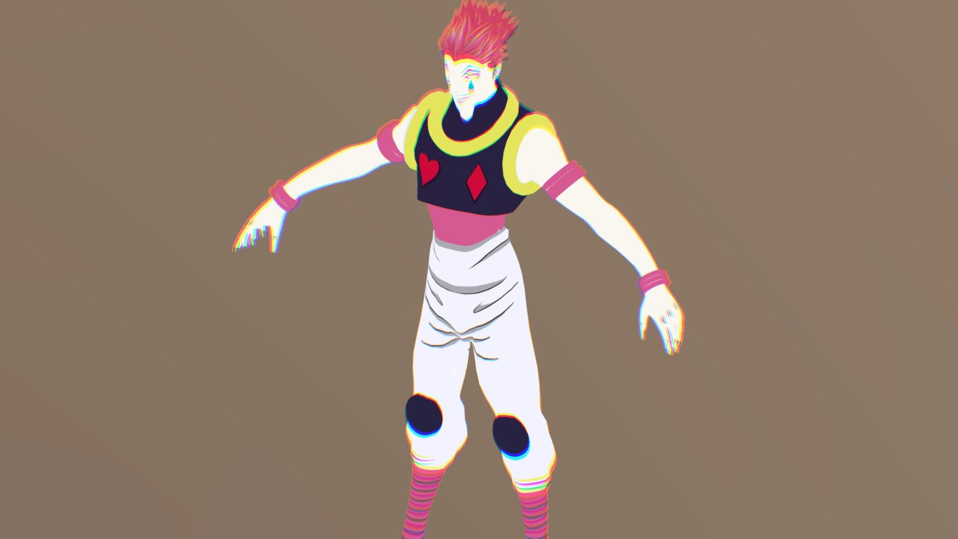 3d Model Hisoka Download - HD Wallpaper 