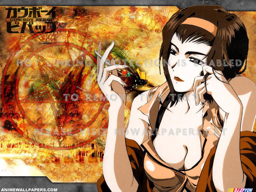 Desktop Faye Valentine Anime Cowboy Bebop - Iphone Cowboy Bebop Faye - HD Wallpaper 