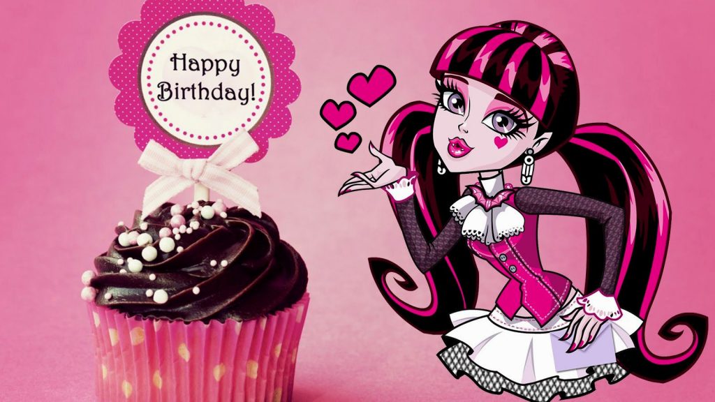 Best Birthday Quotes To Best Friend Wallpaper Modern - Monster High Draculaura Fanart - HD Wallpaper 