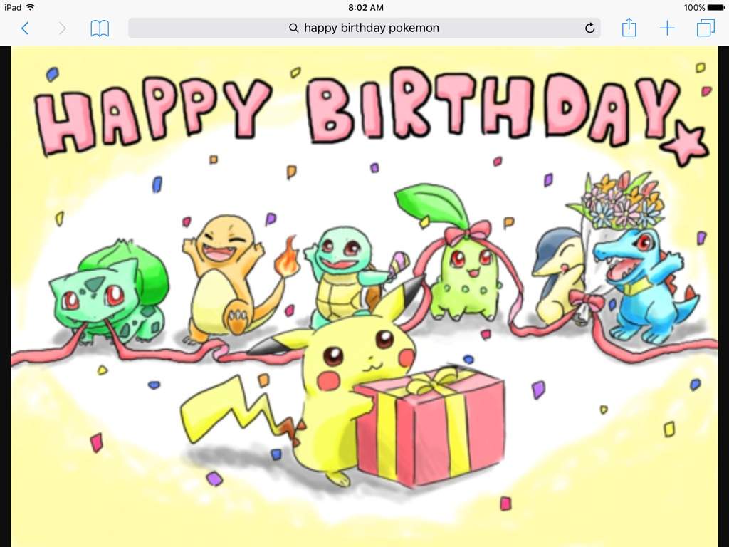 User Uploaded Image - Happy Birthday With Pokemon - HD Wallpaper 