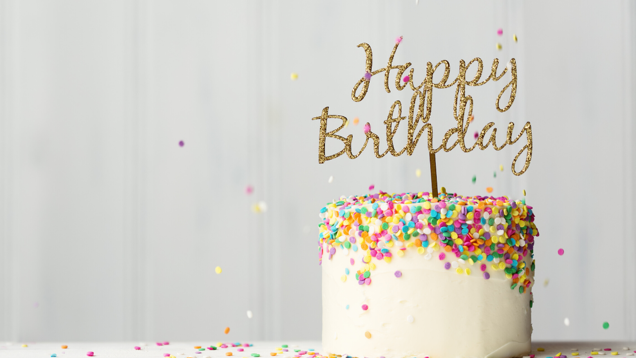 Beautiful Happy Birthday Cake - HD Wallpaper 