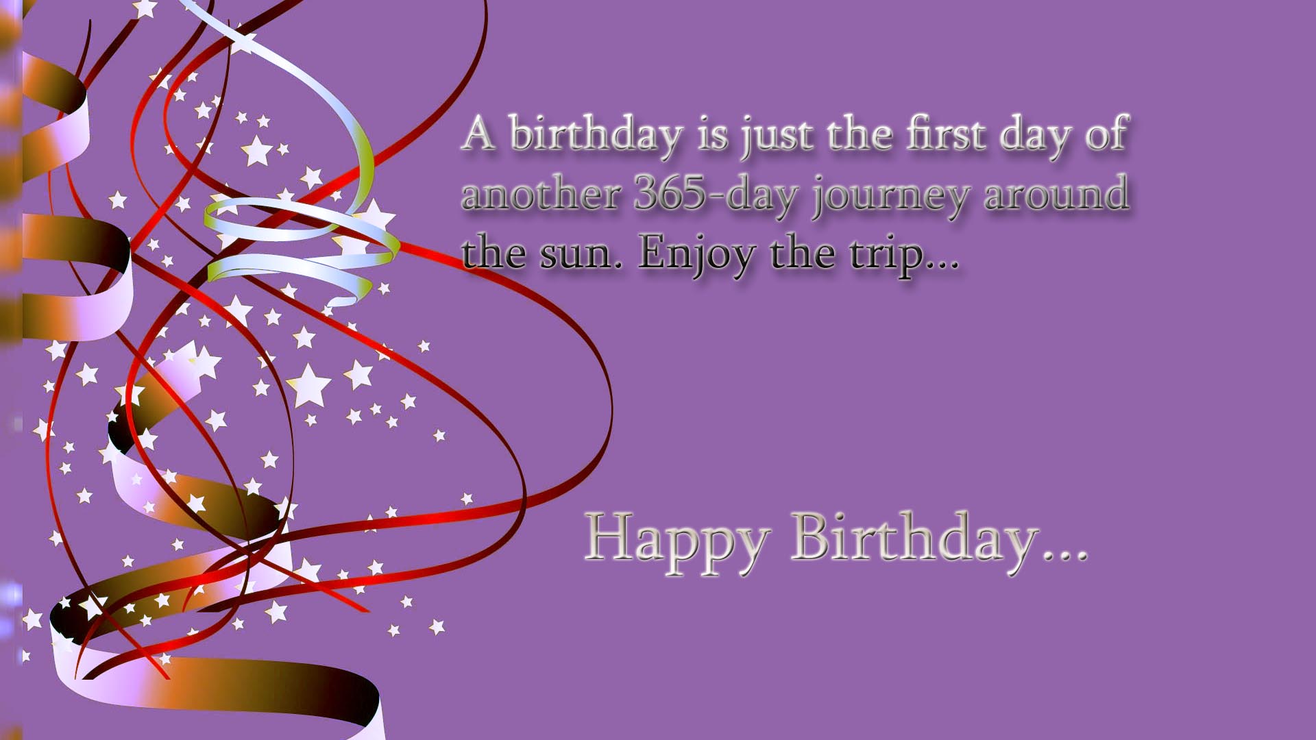 Birthday Wishes Background Wallpaper - Happy Birthday Quotes Hd - HD Wallpaper 