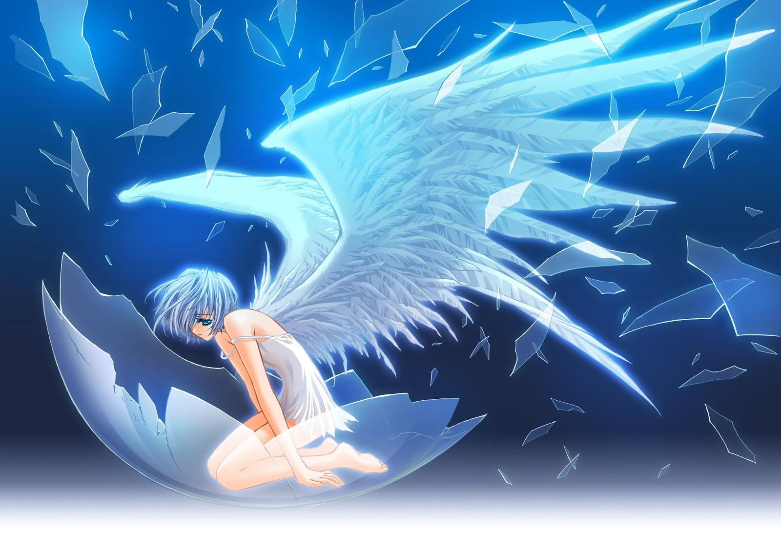 Anime Angel Wallpaper - HD Wallpaper 