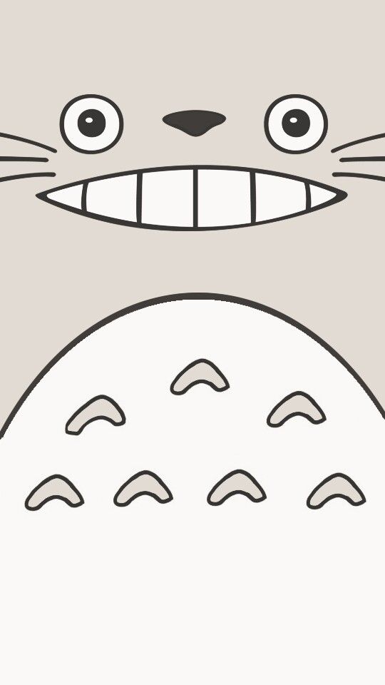 Totoro Wallpaper Cell Phone - HD Wallpaper 