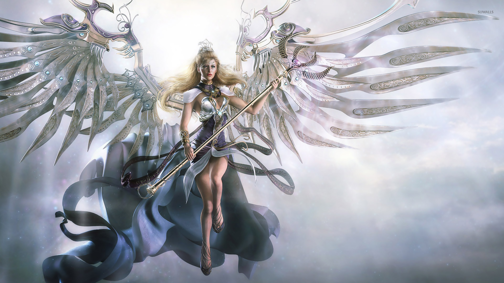 Warrior Angel - HD Wallpaper 