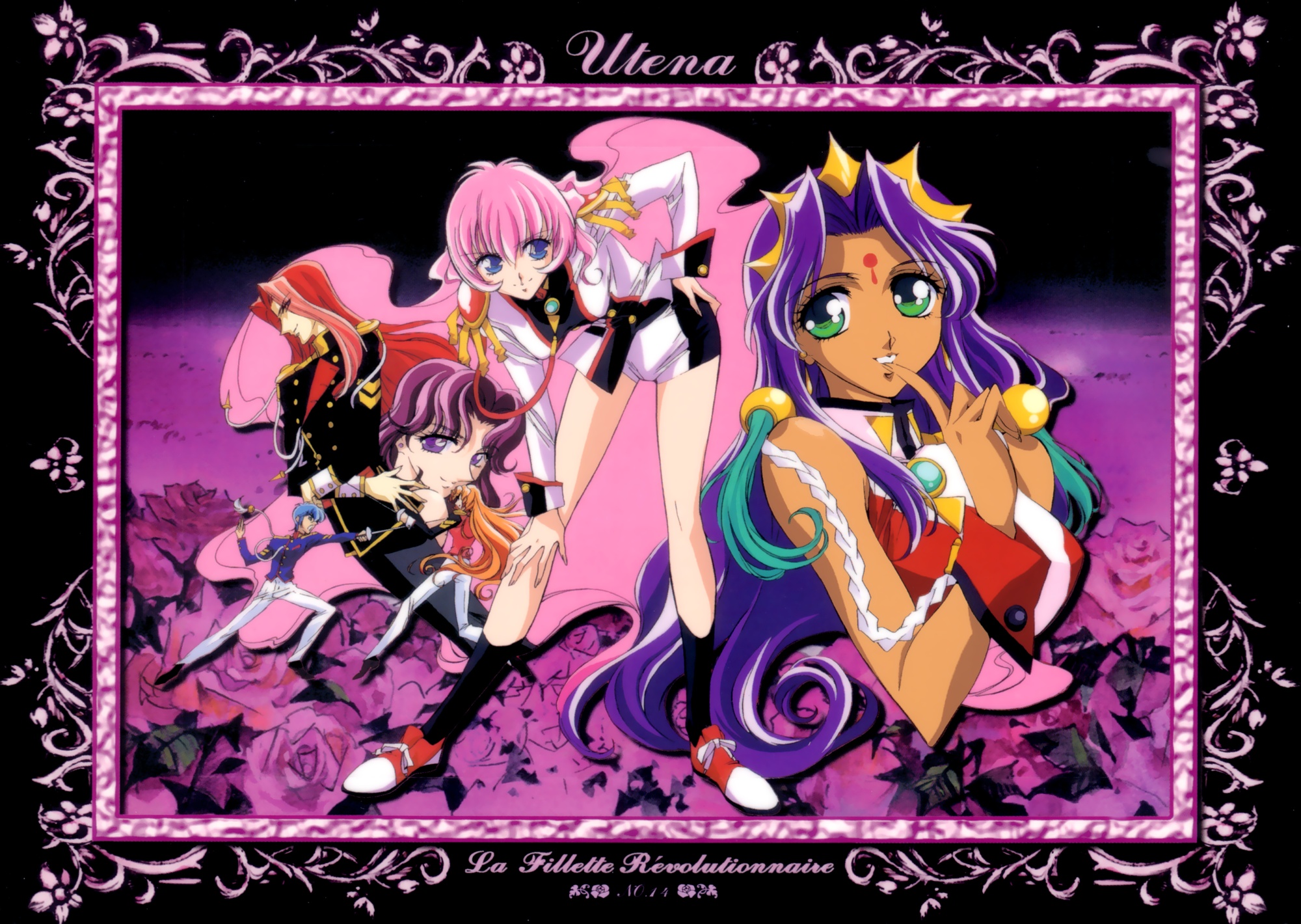 Himemiya Anthy Revolutionary Girl Utena Shoujo Kakumei - Revolutionary Girl Utena Characters - HD Wallpaper 