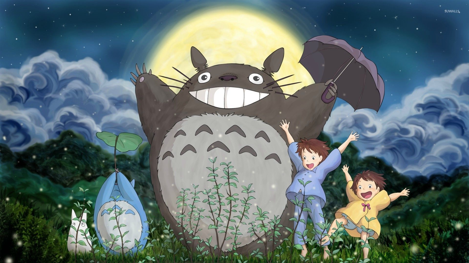 Totoro Wallpaper Hd - HD Wallpaper 