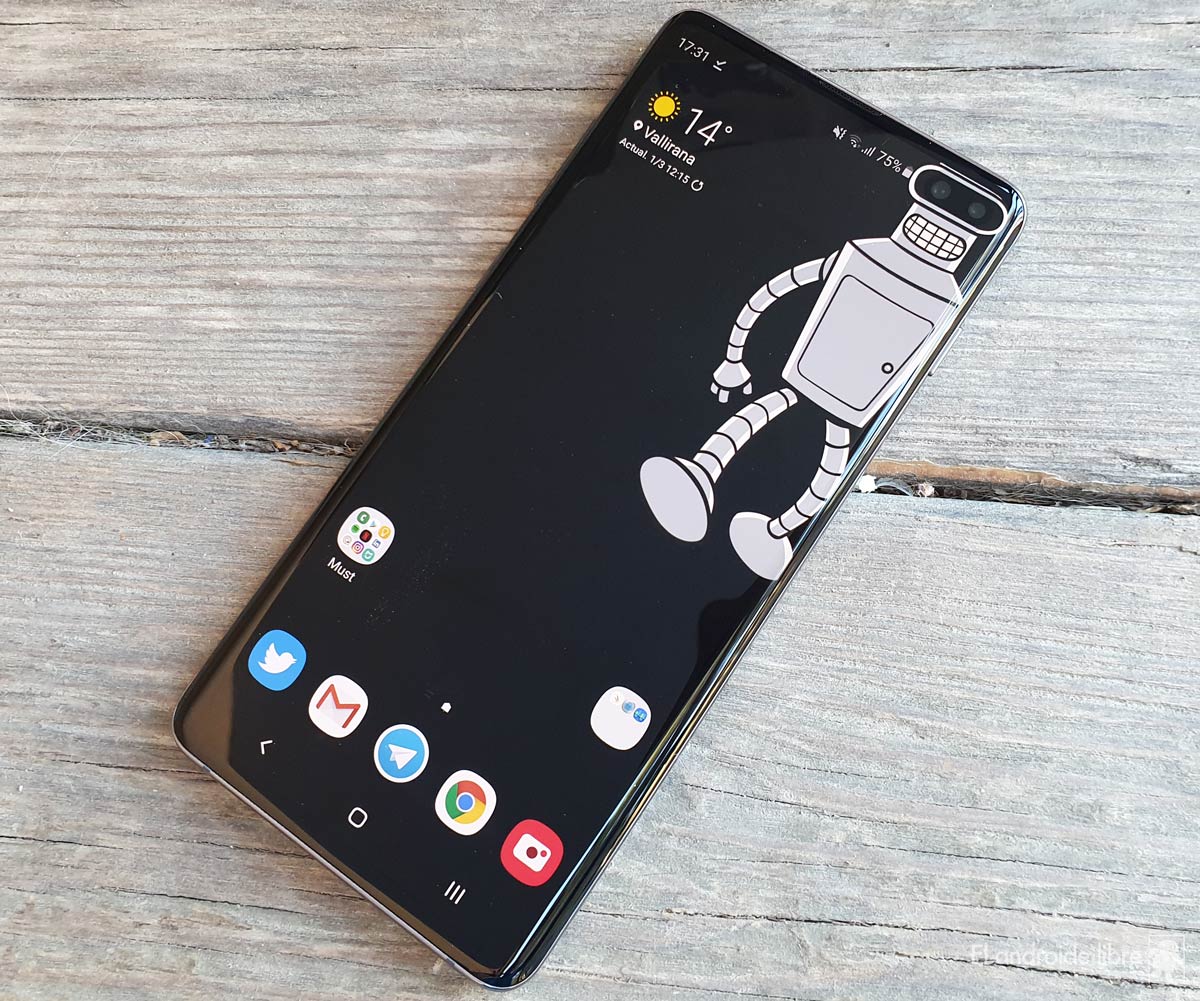 Probamos Los Wallpapers Más Impresionantes Para El - Samsung Galaxy S10 Walle - HD Wallpaper 