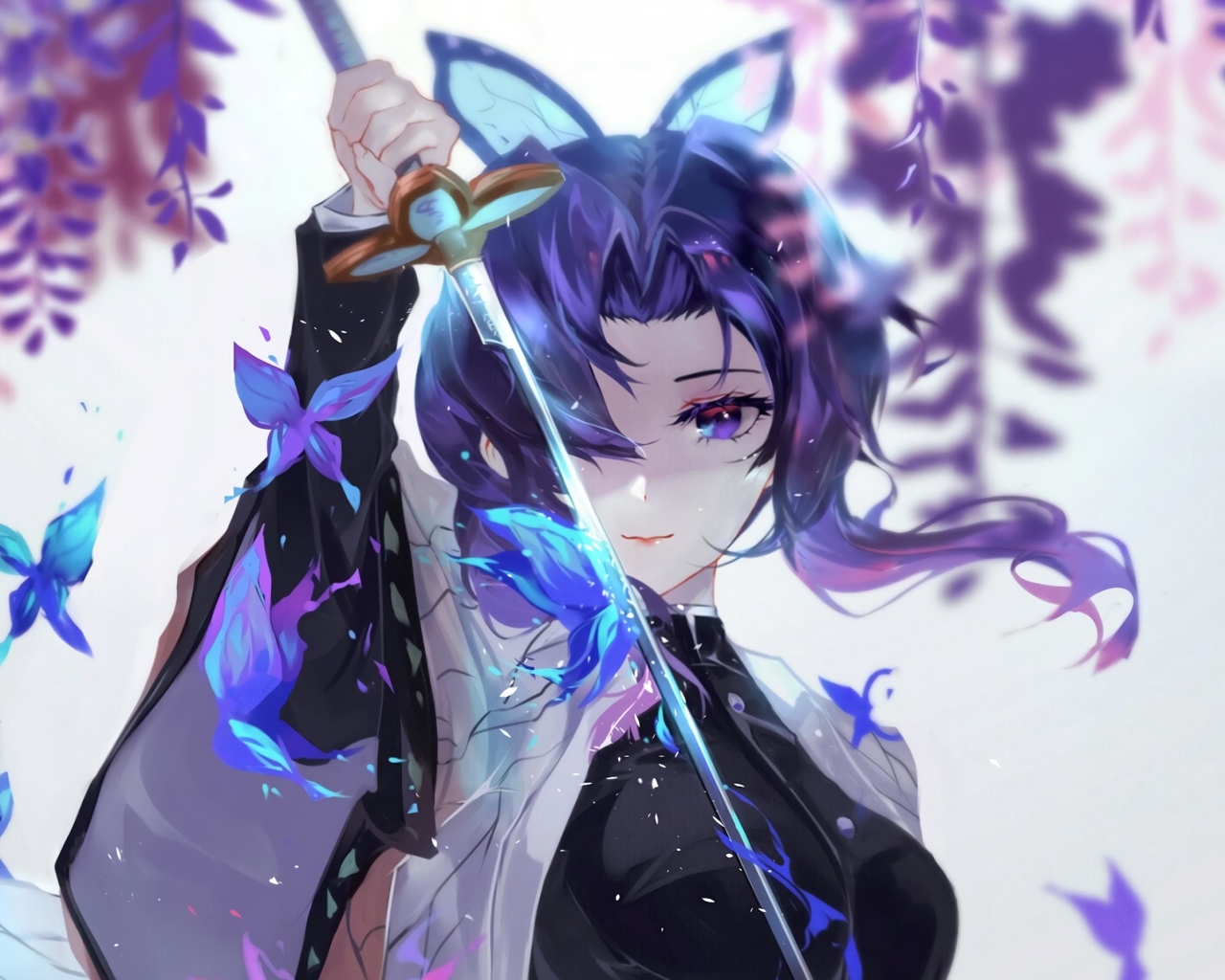 Shinobu Kocho Fan Art - 1280x1024 Wallpaper Shinobu Kocho Fan Art - 1280x1024 Wallpaper
