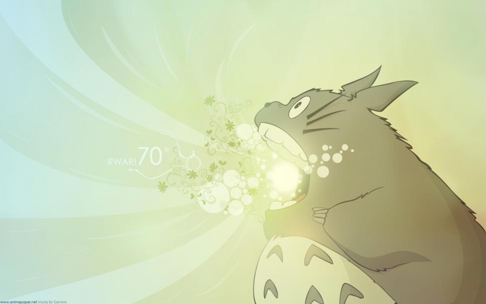 My Neighbor Totoro Totoro Anime Hd Wallpaper,cartoon/comic - HD Wallpaper 