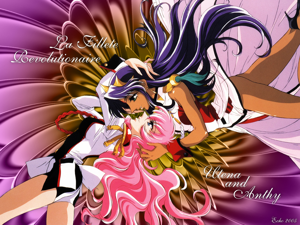 Chiho Saito, Shoujo Kakumei Utena, Anthy Himemiya, - Cartoon - HD Wallpaper 