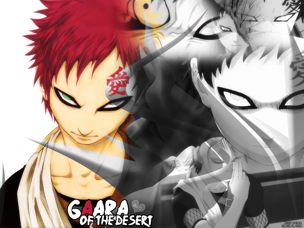 Gaara - Gaara Of The Desert - HD Wallpaper 