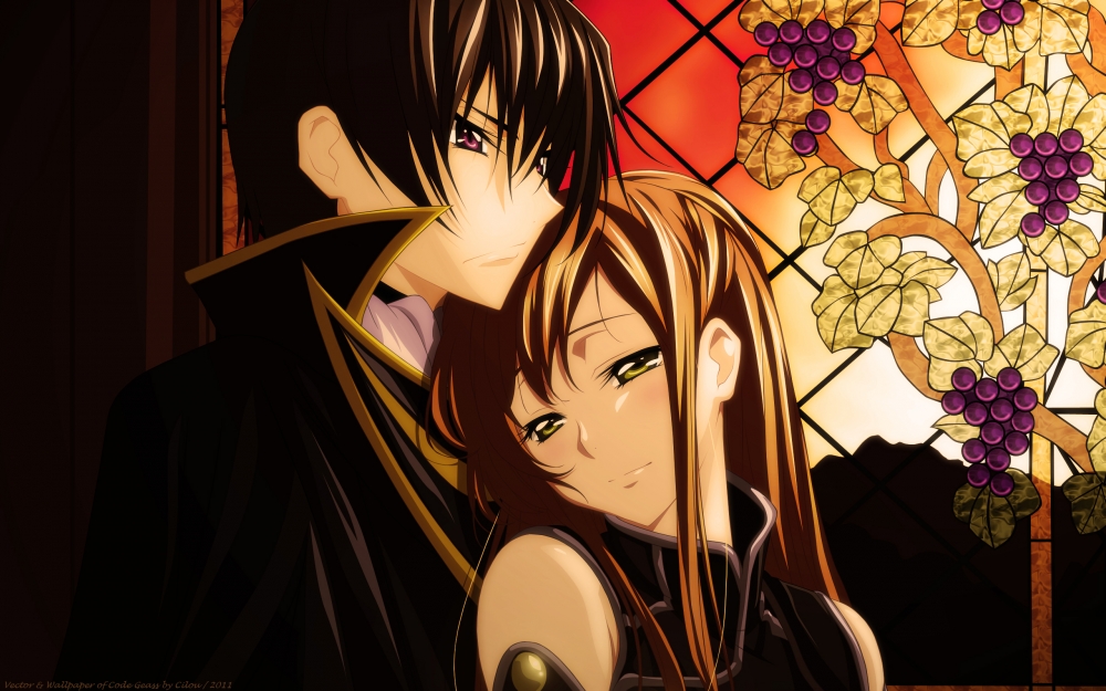 Code Geass, Lelouch, Shirley Fenette, Couple - HD Wallpaper 
