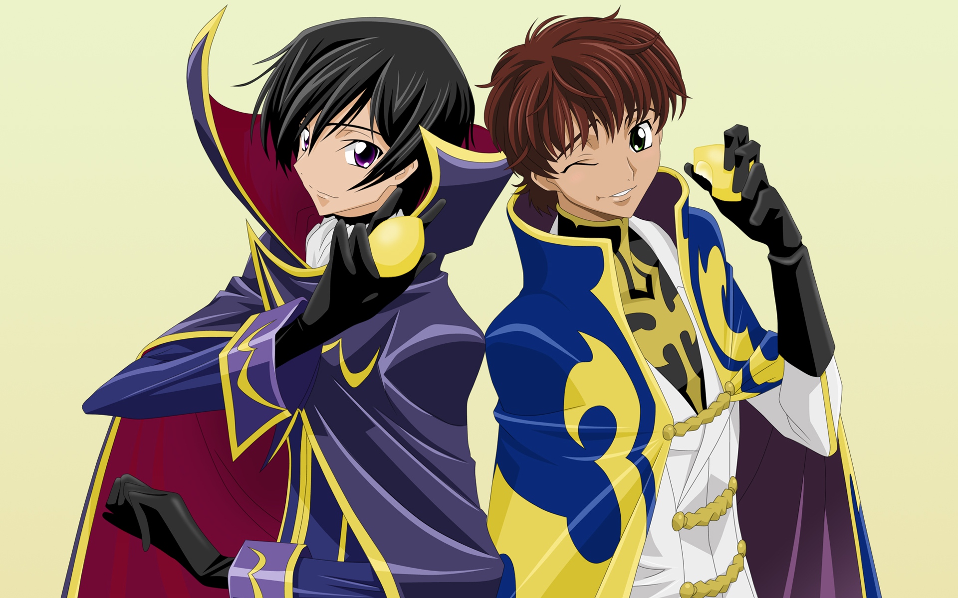 Lelouch And Suzaku Friends 19x10 Wallpaper Teahub Io