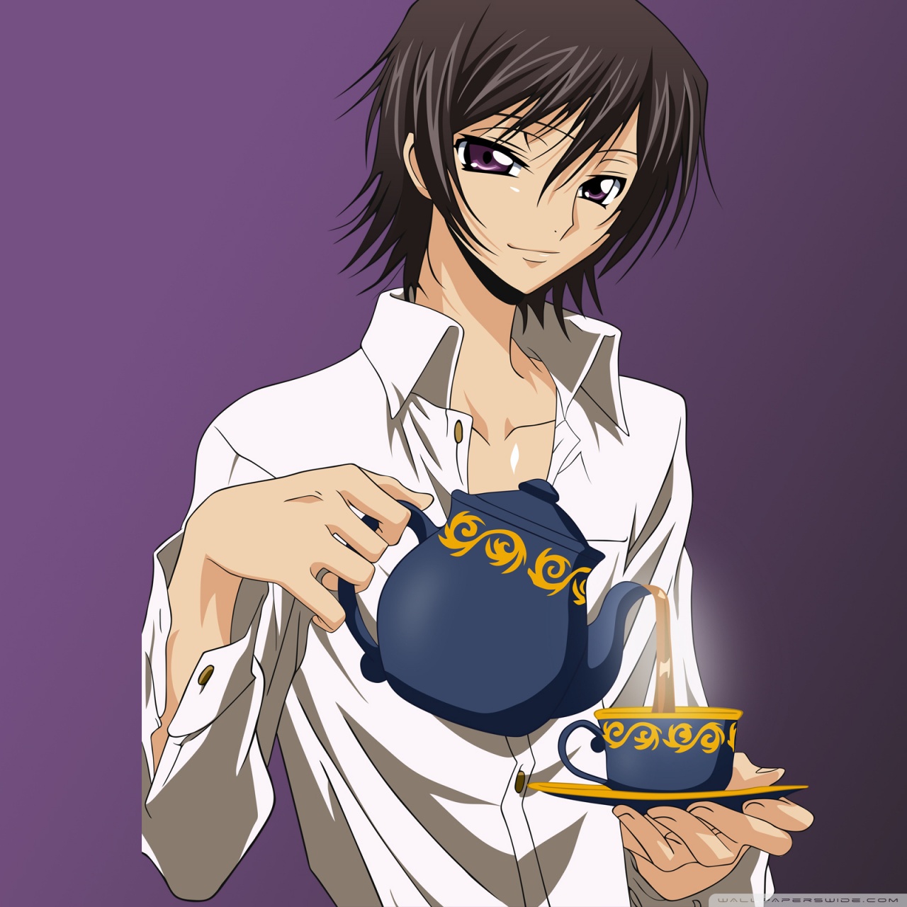 Code Geass Lelouch Sexy - HD Wallpaper 