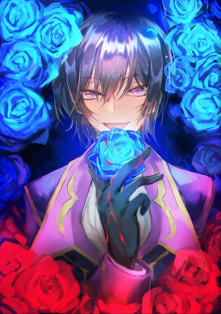 Lelouch With A Rose - HD Wallpaper 