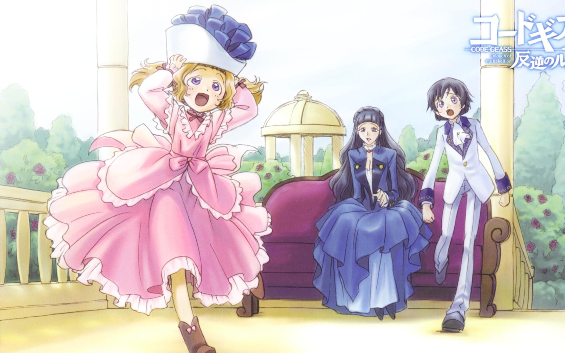 Code Geass, Lelouch Of The Rebell, Gift, Hat, Japanese, - Code Geass Mosaic - HD Wallpaper 
